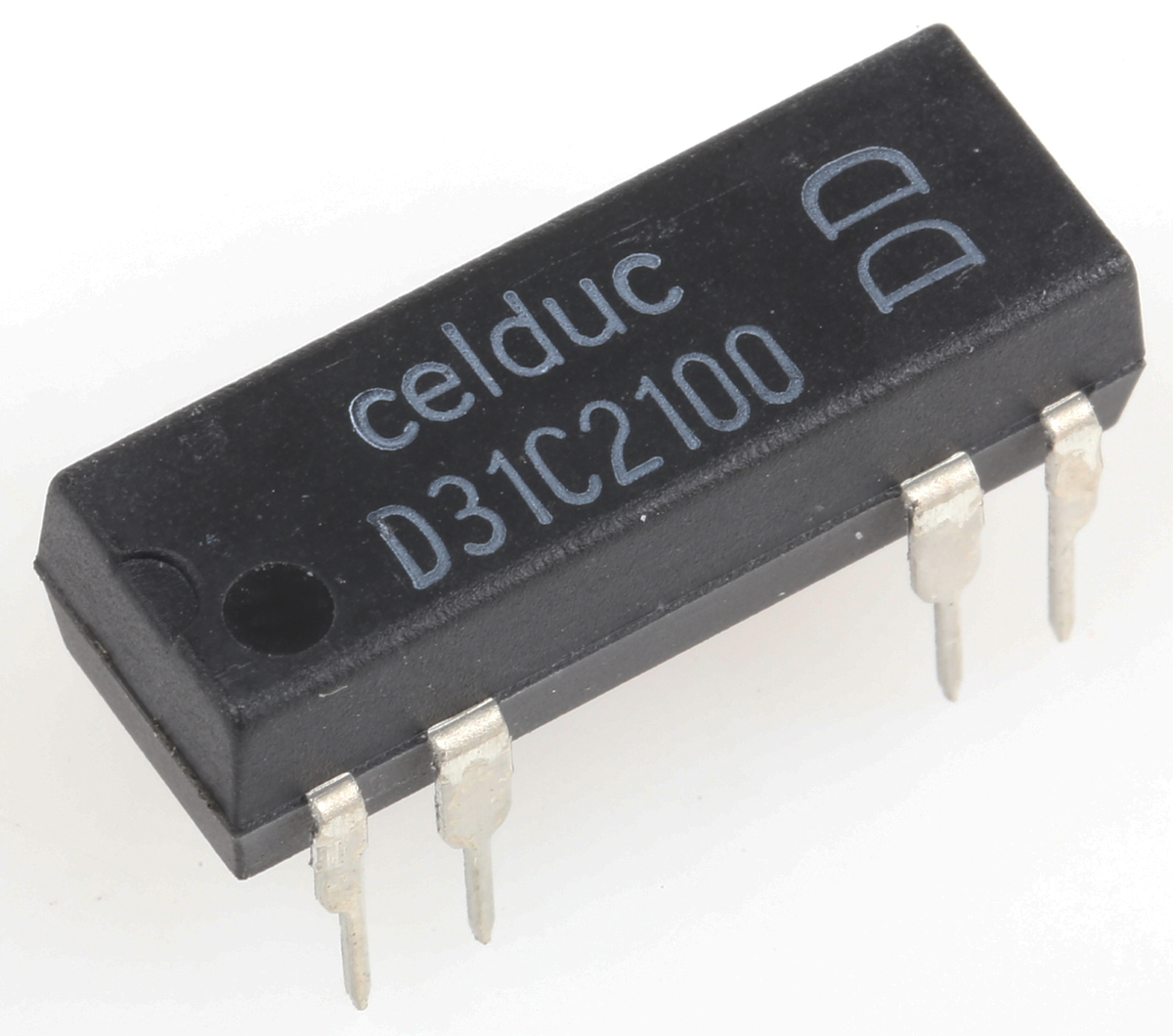 Celduc PCB Mount Reed Relay, 5V dc Coil, SPDT, 100V dc Max, 200Ω
