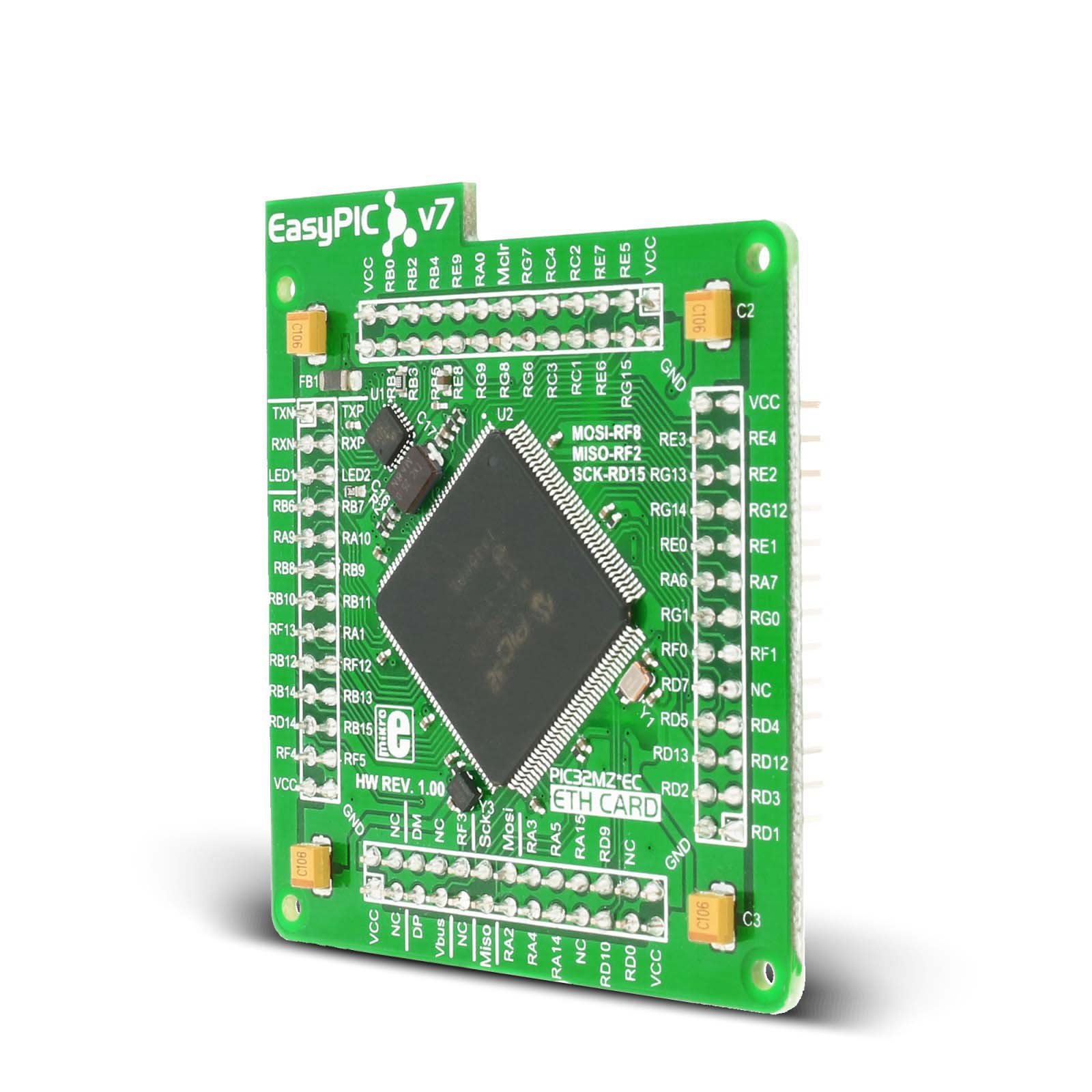 MikroElektronika EasyPIC Fusion V7 MCU Add On Board MIKROE-2558