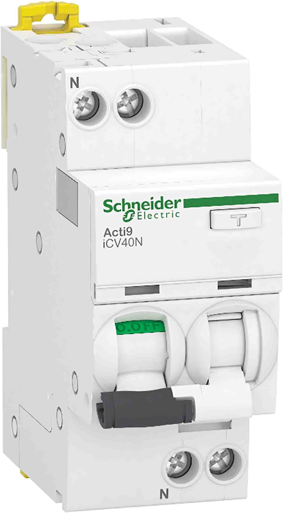 Schneider Electric RCBO, 20A Current Rating, 1P Poles, 30mA Trip Sensitivity, Acti9 Range