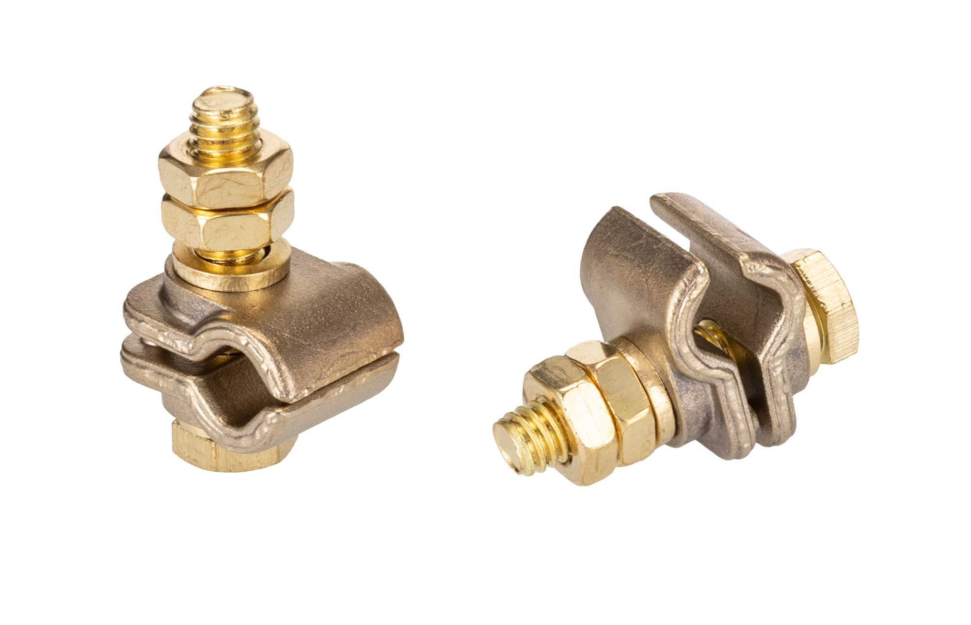 WJ Furse Copper Alloy Earth Clamp Nominal Rod dia. 9.5mm