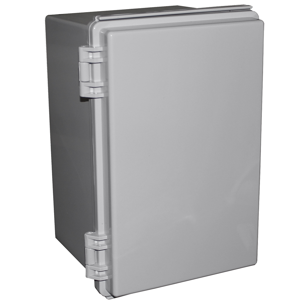 CAMDENBOSS X8 Series Grey ABS General Purpose Enclosure, IP67, IK08, Grey Lid, 300x200x180mm