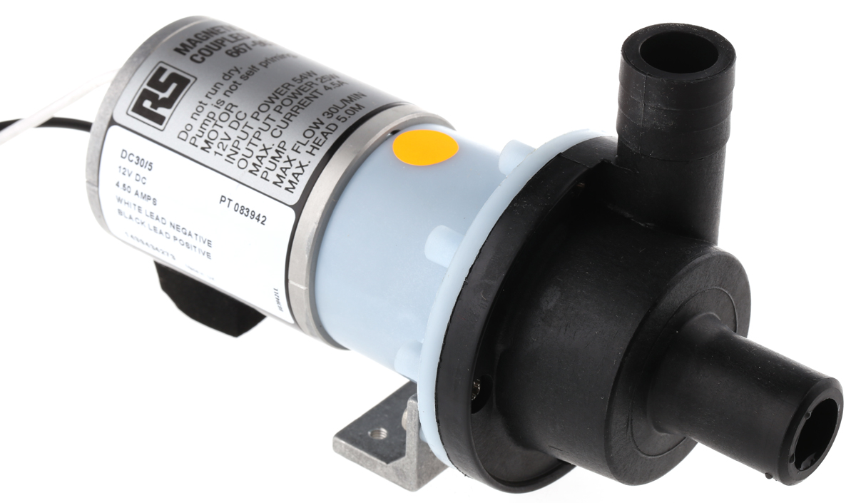 Xylem Flojet 12 V 1.4 bar Magnetic Coupling Centrifugal Water Pump, 35L/min