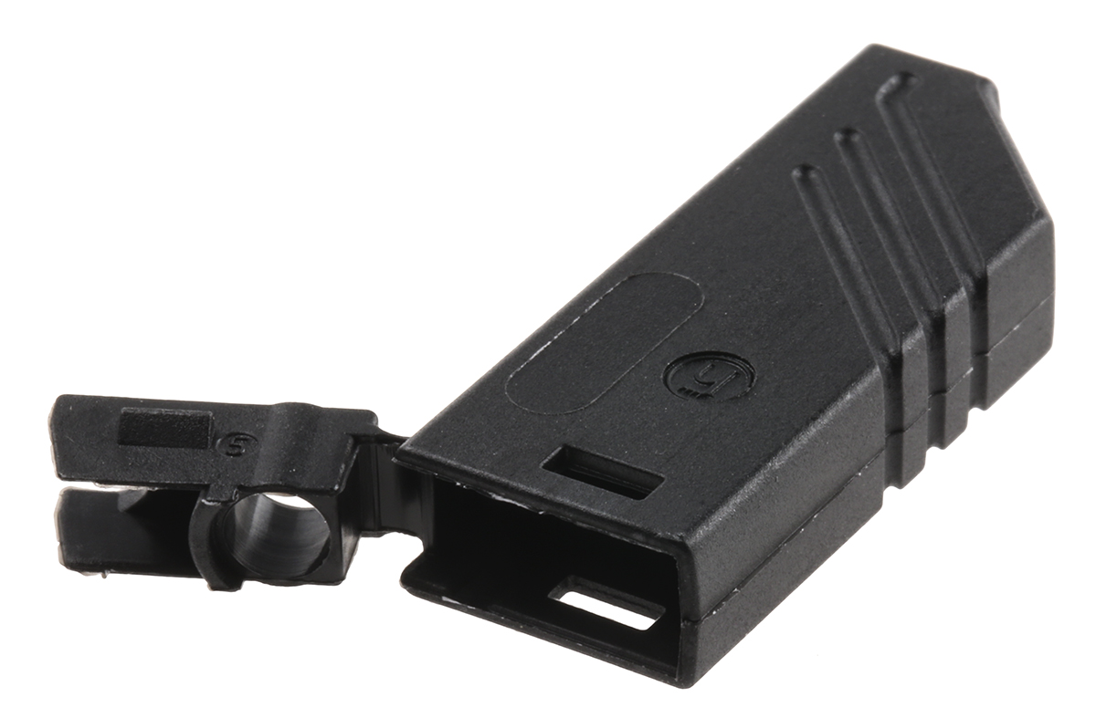 Hirschmann Test & Measurement Black Male Banana Plug, 4 mm Connector, Screw Termination, 16A, 60V dc, Nickel Plating