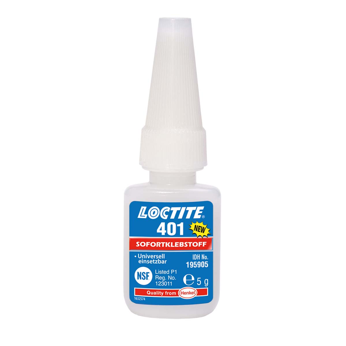 Loctite 401 3 g, Transparent