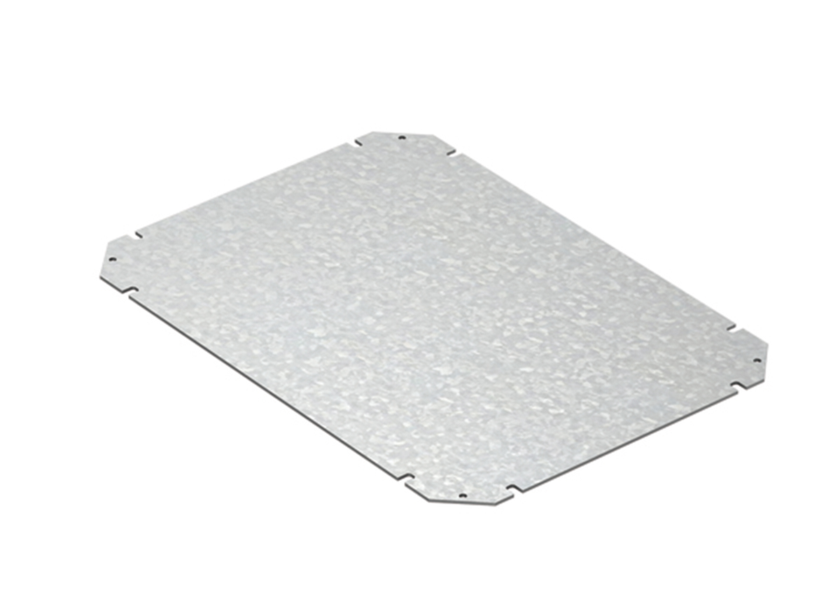 Spelsberg Steel Mounting Plate, 2mm H, 250mm W, 350mm L for Use with GEOS-L 3030-18/-22 Empty Enclosure