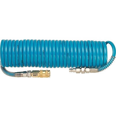 HAZET 7.62m, Polyurethane Recoil Hose, with G 1/4 connector