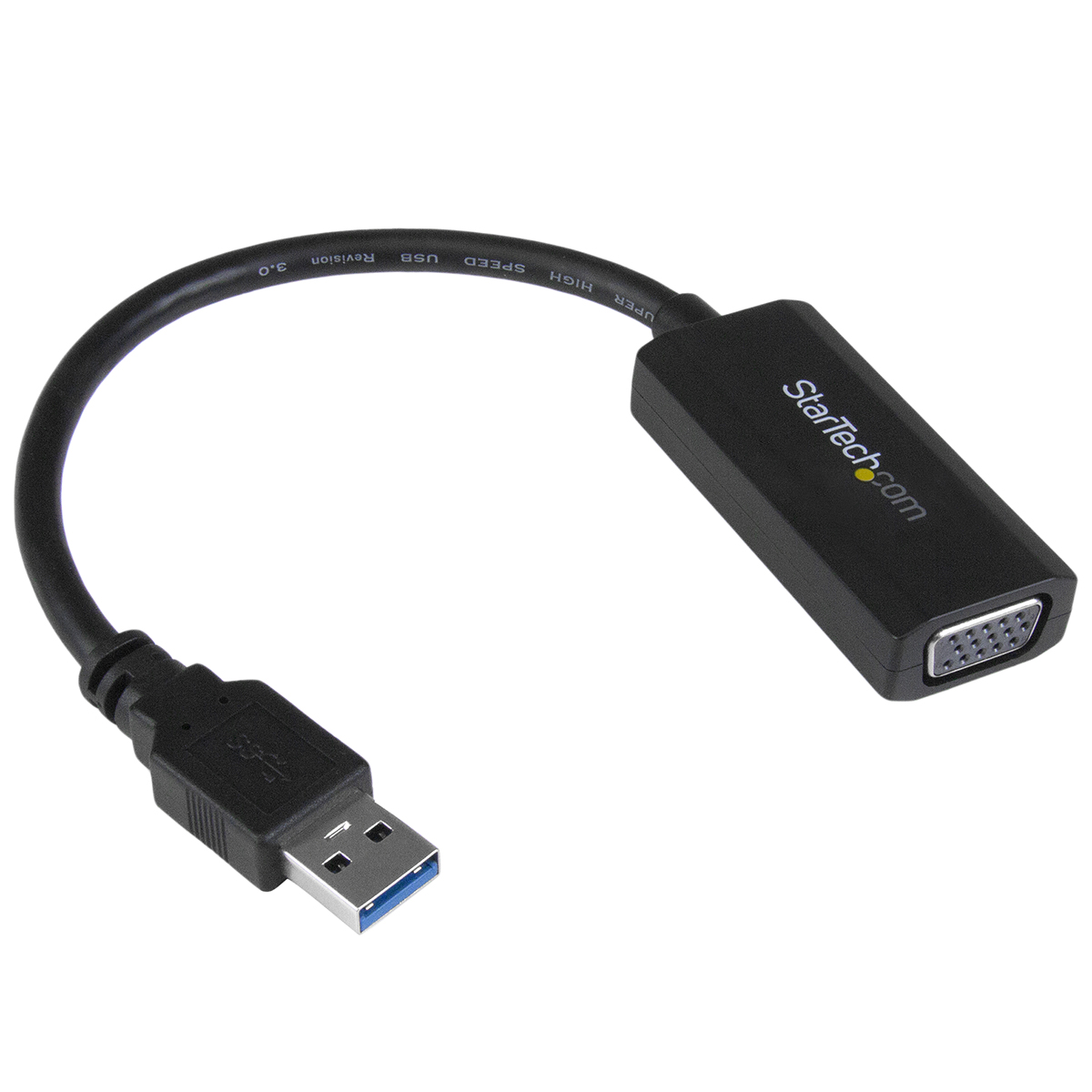 StarTech.com USB A to VGA Adapter, USB 2.0, USB 3.0, 1 Supported Display(s) - 1920 x 1200