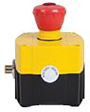 Allen Bradley 800F Series Twist Release Illuminated Emergency Stop Push Button, Surface Mount, 2NC + 1NO, IP69K