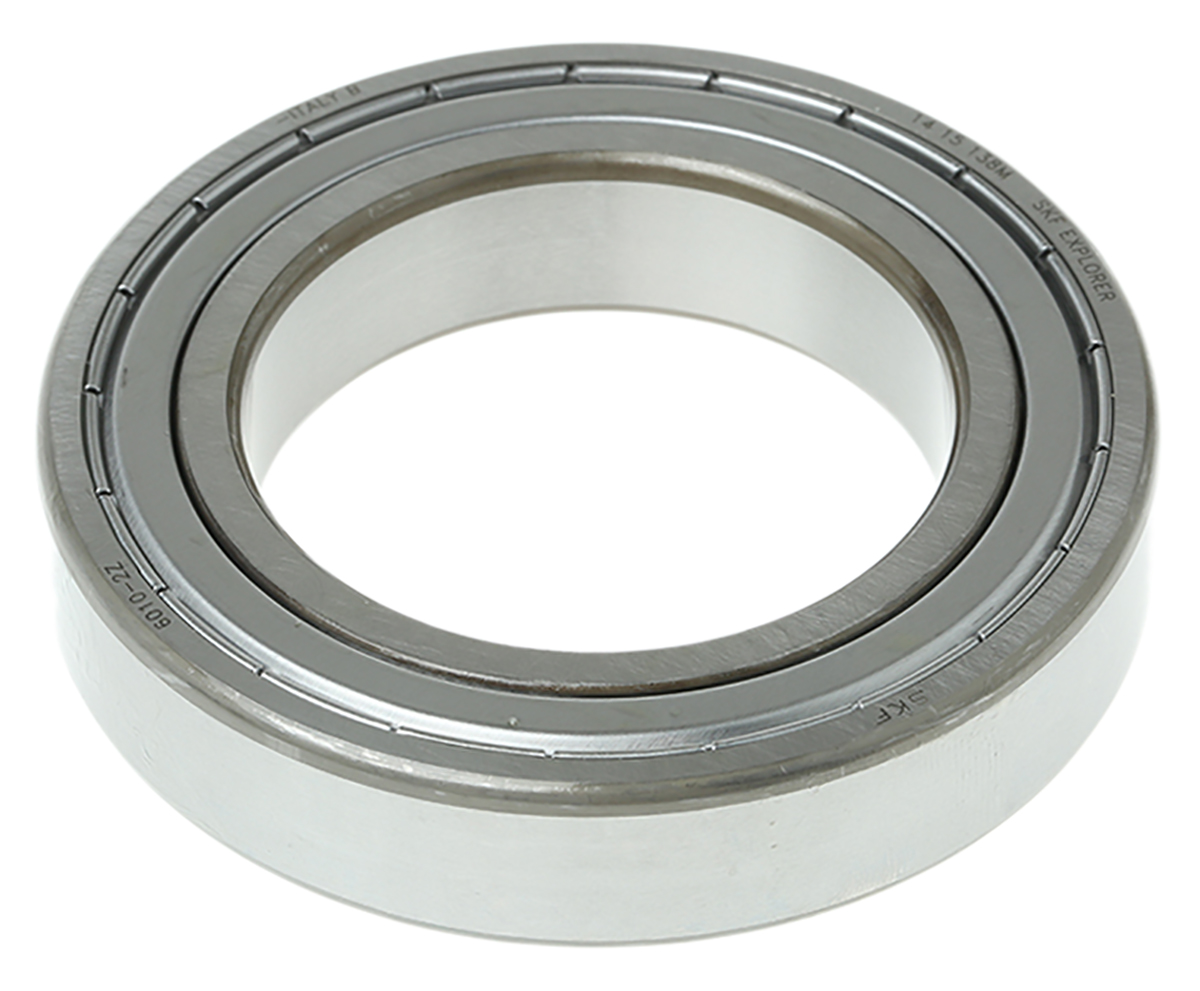 SKF 6010-2Z 1 Row Ball Bearing - 50 mm ID, 80 mm OD