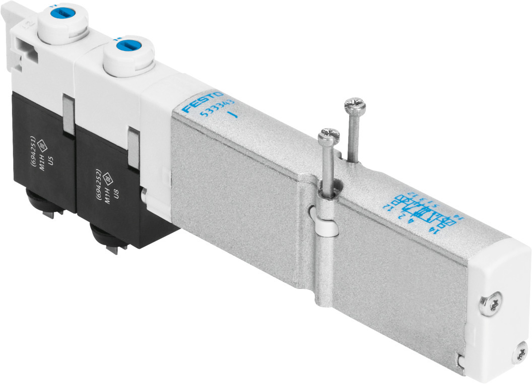 Festo 5/3 Closed Solenoid Valve - Electrical M7 VMPA Series 24V dc, 533345