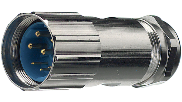 Hummel Industrial Circular Connector, 8 Contacts, Cable, M23 Connector, Plug, Male, IP67, IP69K