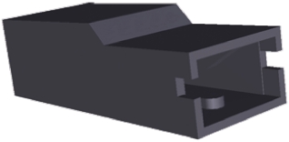 TE Connectivity, Positive Lock .250 Mk II Crimp Terminal Housing