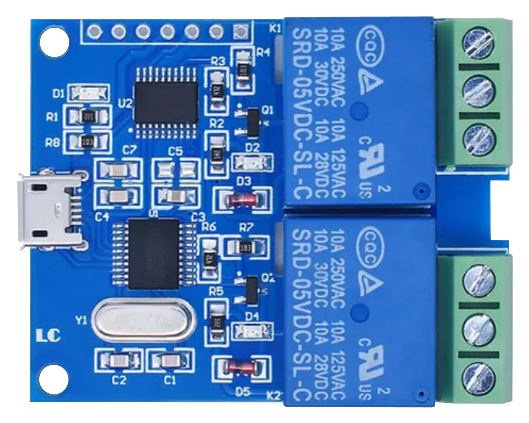 Seeit USBM-RELAY02 Relay Control Card Module USBM-RELAY02