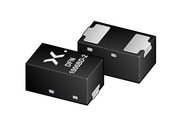 Nexperia, 5.1V Zener Diode 365 mW SMT DFN1006BD-2