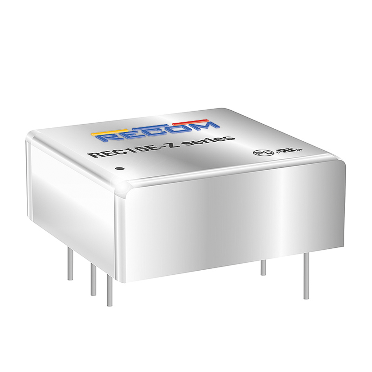 Recom REC15E-Z DC-DC Converter, 15V dc/ 1A Output, 9 → 36 V dc Input, 15W, Through Hole, +105°C Max Temp -40°C