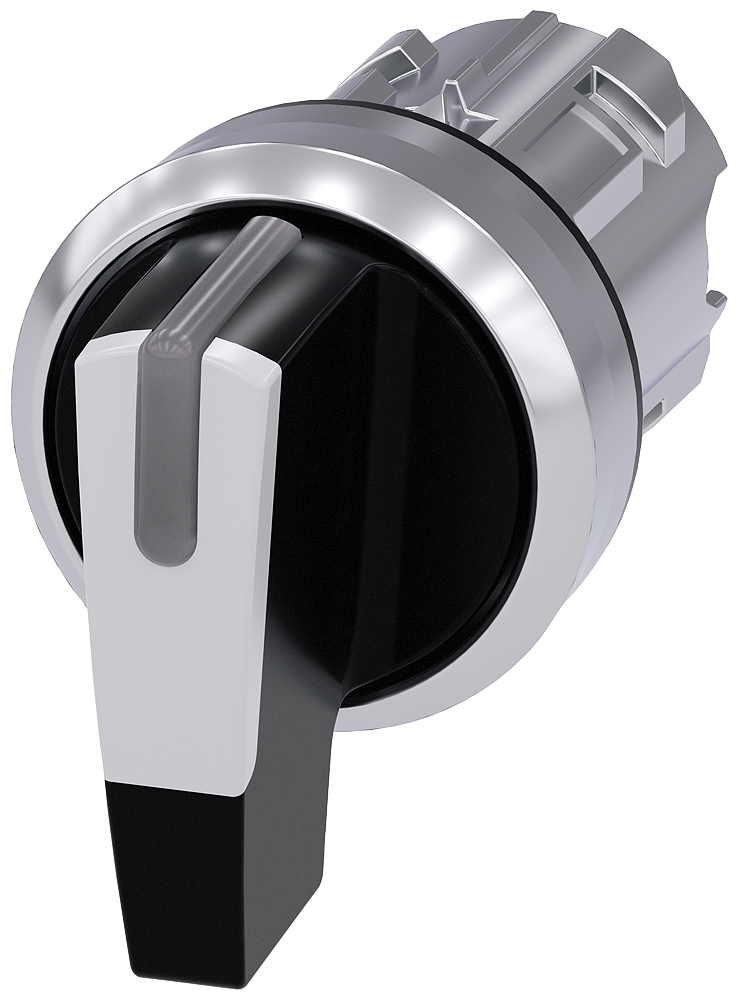 Siemens SIRIUS ACT 3SU10 Series 3 Position Selector Switch Head, 22mm Cutout