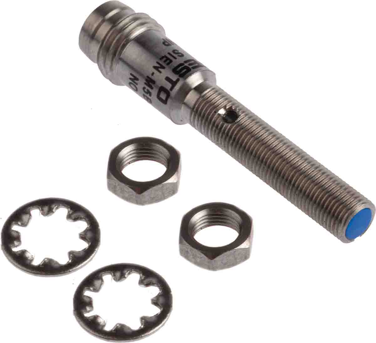 Festo Inductive Threaded Barrel Proximity Sensor, M5, 0.8 mm Detection, PNP NO, 10 → 30 V dc
