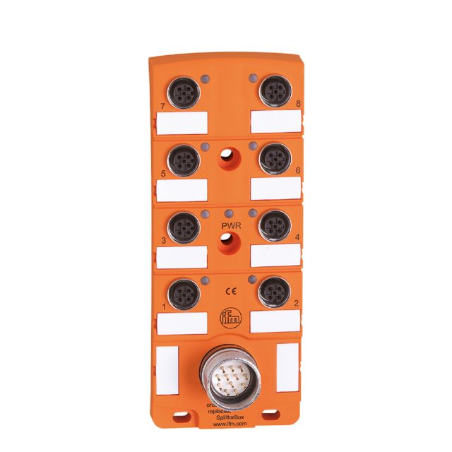 ifm electronic EBC Series Sensor Box, M12, 8 port