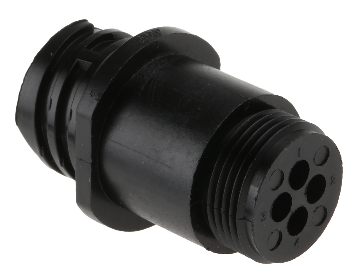 TE Connectivity Circular Connector, 4 Contacts, Cable, Standard Connector, Socket, Male, CPC Series