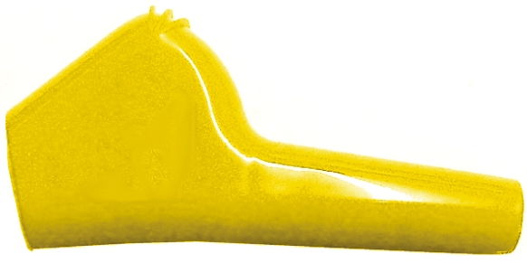 Mueller Electric, Yellow PVC Insulator Boot For Test Clip