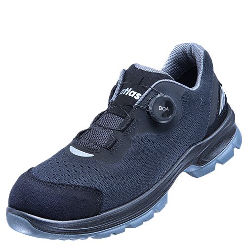 Atlas Safety Shoes FLASH 3300 Unisex Grey Aluminium Toe Capped Safety Shoes, UK 8, EU 40