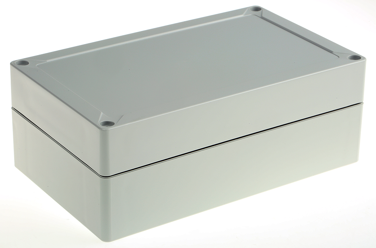 Spelsberg TG Series Grey ABS Enclosure, IP66, IP67, Grey Lid, 202 x 122 x 75mm
