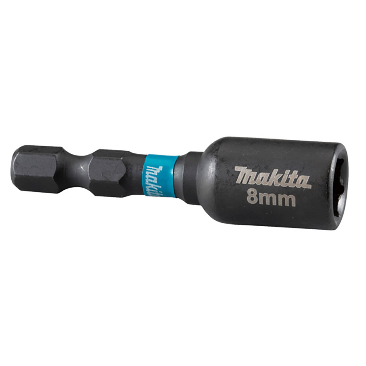 Makita Hexagon Driver Bit, 8 mm Tip, 1/4 in Drive, Hex Drive, 50 mm Overall