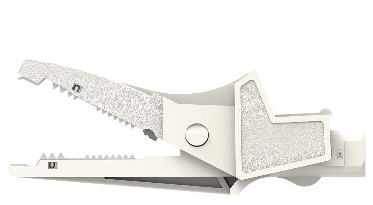 Electro PJP Alligator Clip, Nickel-Plated Steel Contact, 20A, Brown