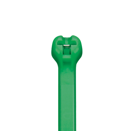 Panduit Cable Ties, 203mm x 4.7 mm, Green Nylon, Pk-1000