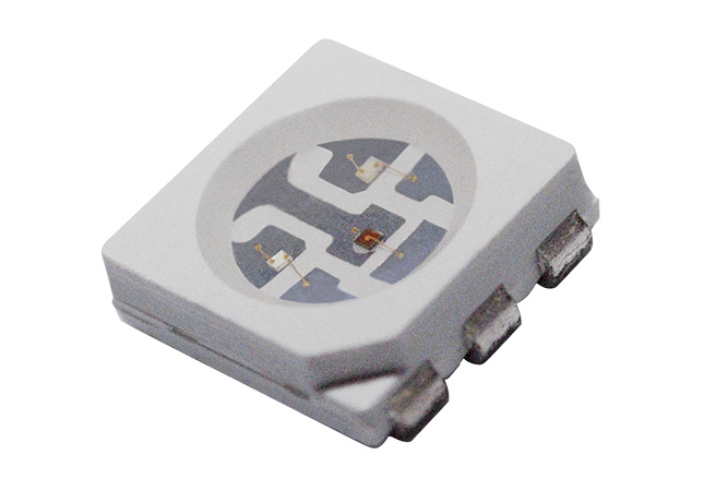 2.4 V RGB LED PLCC 6  SMD