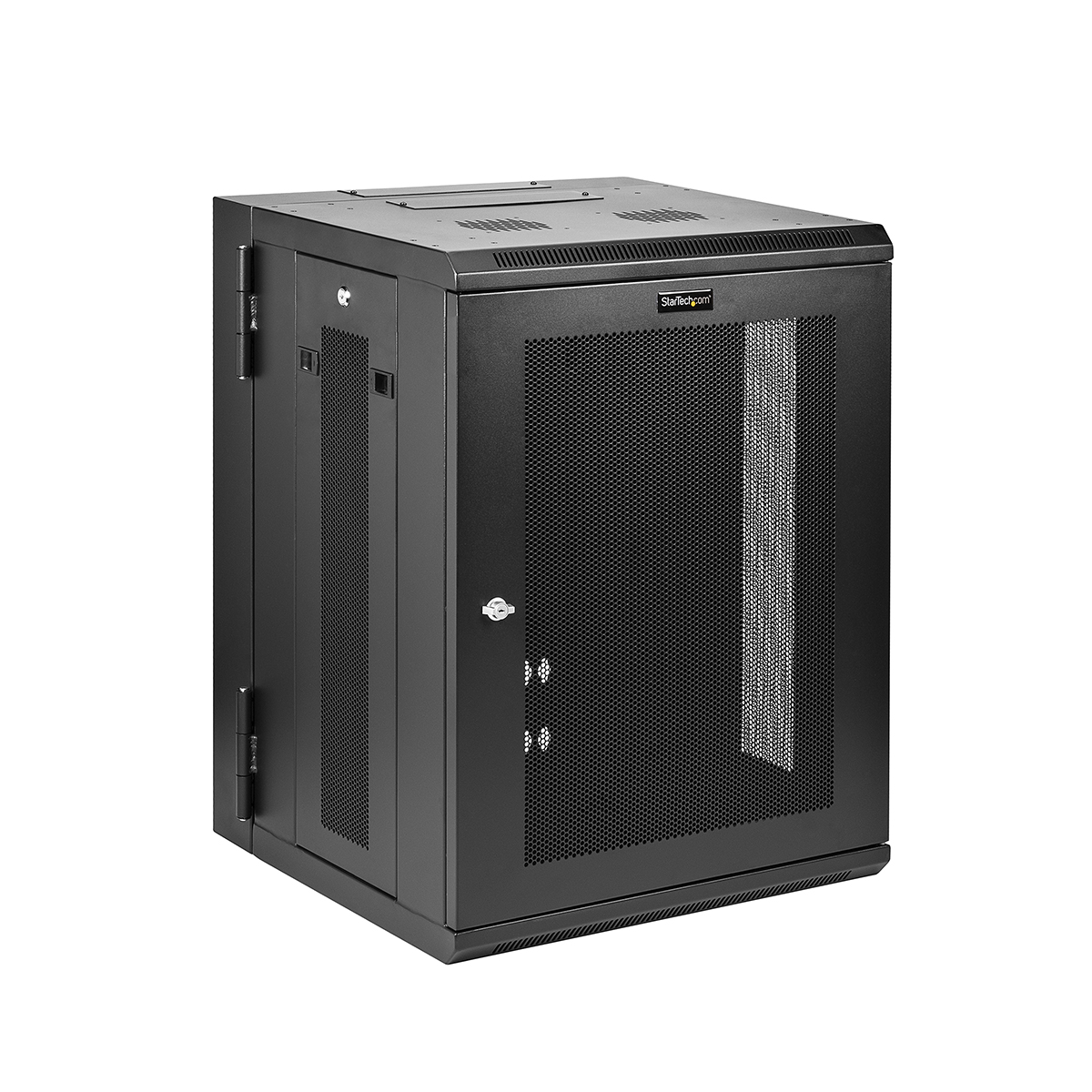StarTech.com Black 15U Server Rack , 610 x 772 x 553mm