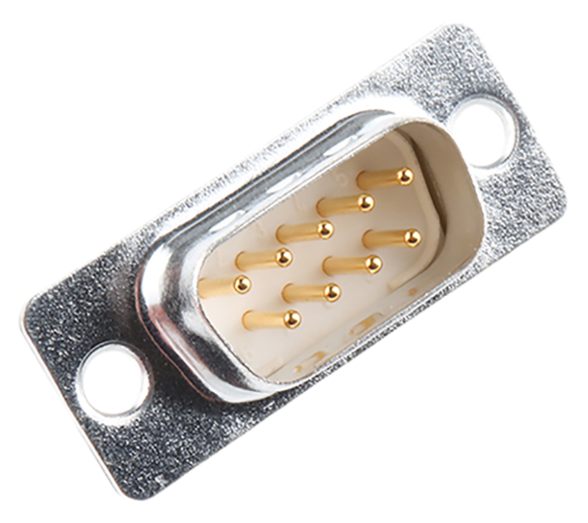 FCT from Molex F 9 Way Panel Mount D-sub Connector Plug, 2.84mm Pitch