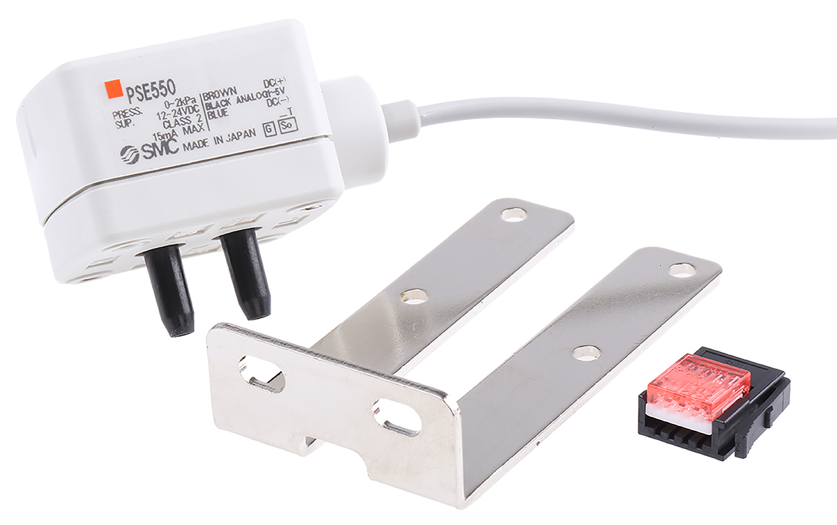 SMC Pressure Sensor 65kPa, 12 → 24V dc, IP40 50 kPa
