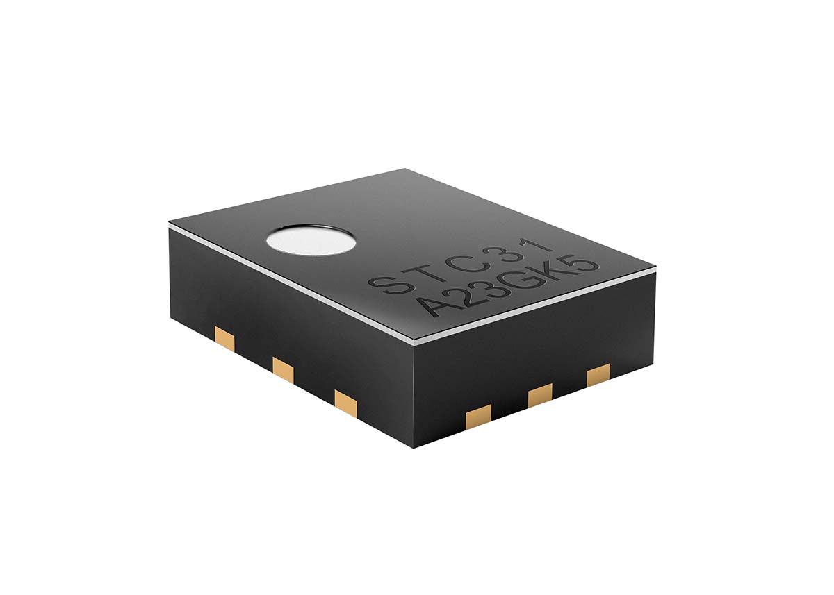 Sensirion STC31-R3, Carbon Dioxide Gas Sensor IC for CO Detectors