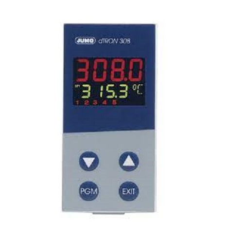 Jumo JUMO dTRON 308 Surface Mount Controller, 48 x 96mm 3 Input, 4 Output Relay, 110 → 240 V Supply Voltage