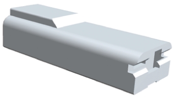 TE Connectivity, 1544456 1 Way Nylon 66 Crimp Terminal Housing, 6.35mm Tab Size, Natural