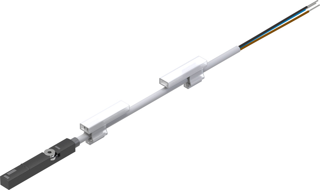 Festo Reed Pneumatic Position Detector, IP65, IP68, 5 → 30V ac/dc, NC Operation, SME, with LED indicator, 546799