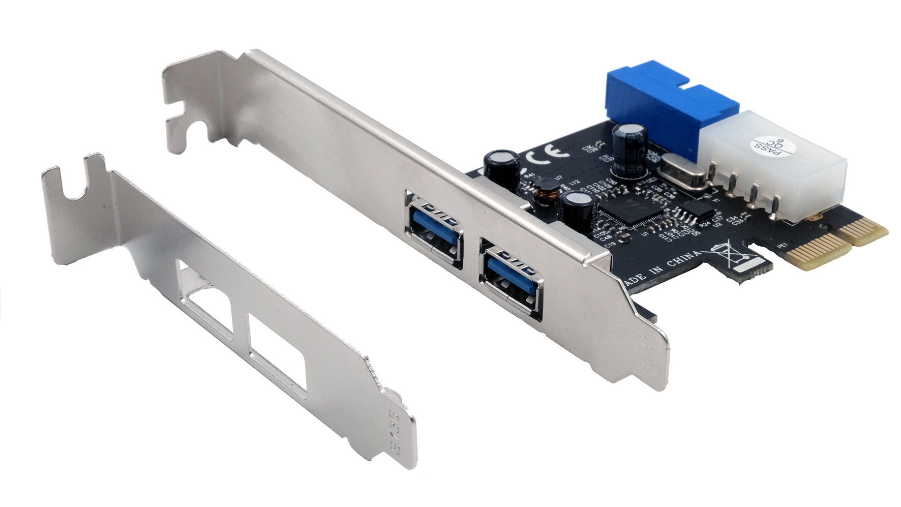 Exsys 4 Port PCIe USB Serial Card