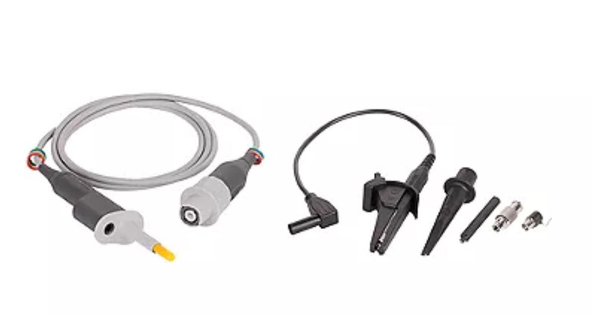 Keysight Technologies U1561B Oscilloscope Probe, Voltage Type, 500MHz, 10:1, Banana Plug, BNC Connector