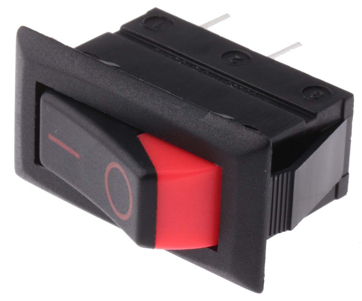 Arcolectric (Bulgin) Ltd SPST, On-Off Rocker Switch Panel Mount