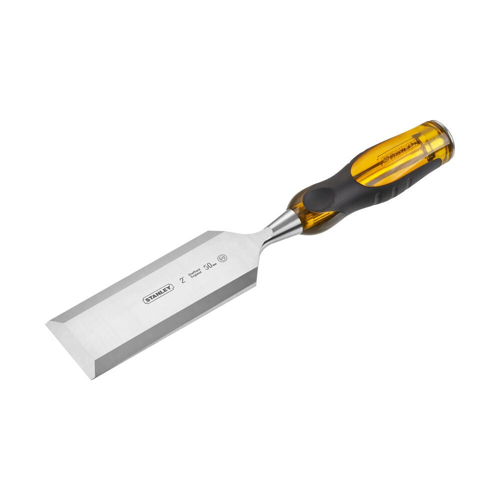 Stanley Chromium steel Wood Chisel, 350mm Length, 50 mm Blade Width