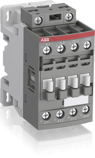 ABB 1SBL15 Contactor, 100 to 250 V ac Coil, 3-Pole, 28 A, 5.5 kW, 4NO