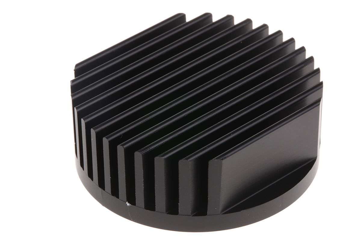 Fischer Elektronik Heatsink, Universal Round Alu, 10.46K/W, 45.7 (Dia.) x 16.51mm, Adhesive Foil, Conductive Foil