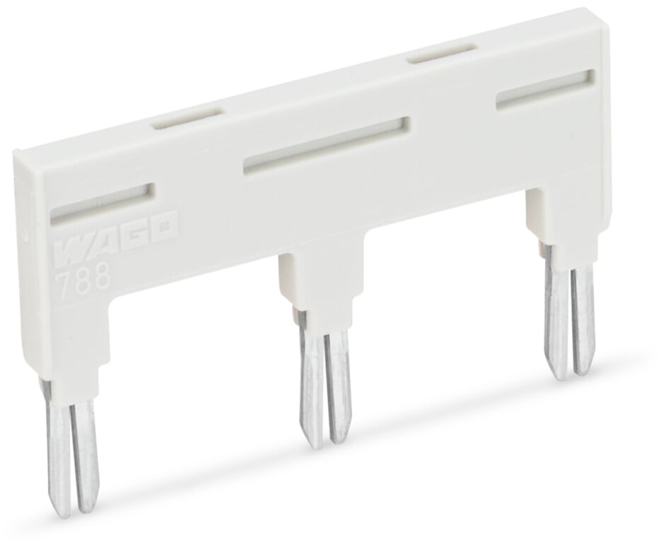 WAGO 788 Series Jumper for Use with Jumper Slot, 18A