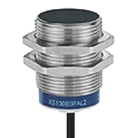 Telemecanique Sensors Inductive Threaded Barrel Proximity Sensor, M30, 15 mm Detection, NPN NO, 12 → 24 V dc
