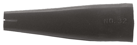 Mueller Electric, Black PVC Insulator Boot For Test Clip