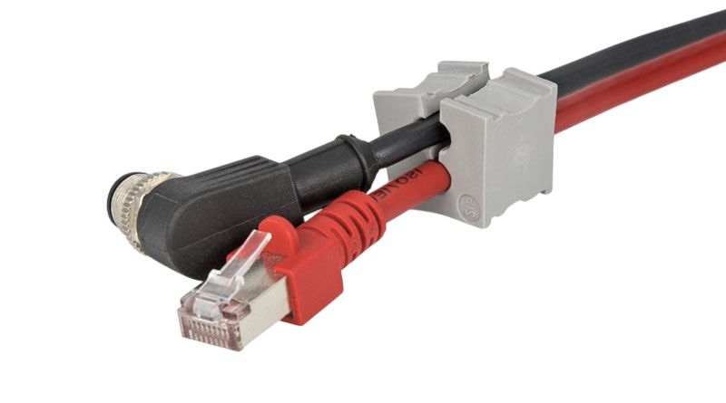 Icotek KTS Grey Elastomer Cable Grommet KTS 17