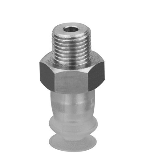 EMERSON – AVENTICS 10.4mm Bellows Fluoromethyl Silicone Suction Cup 1820415029, 1/8 in