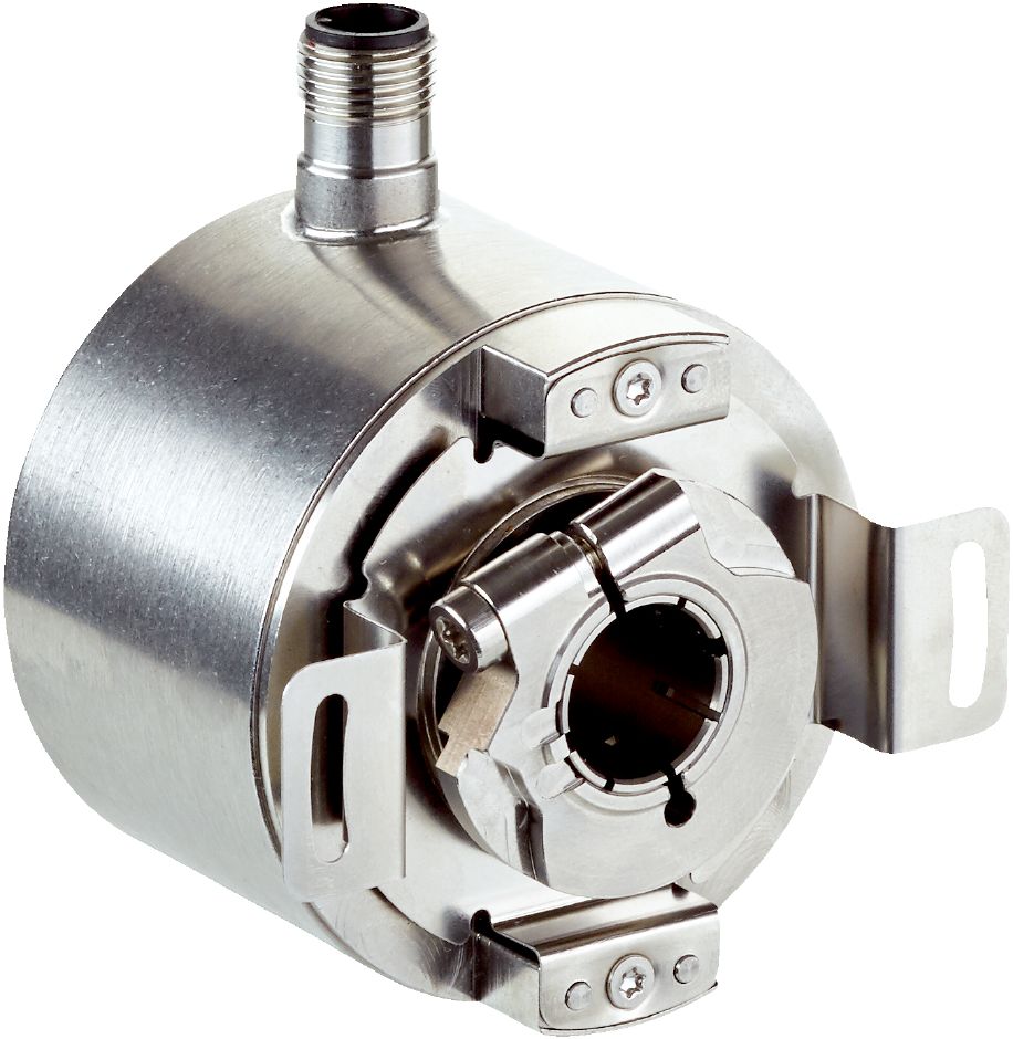 SICK DFS60 Inox Series Incremental Incremental Encoder, 1024ppr ppr, HTL Signal, Blind Hollow Type, 15mm Shaft