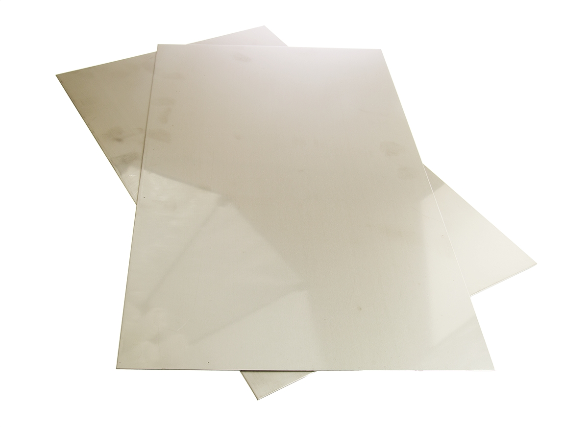 RS PRO Stainless Steel Metal Sheet 500mm x 300mm, 1mm Thick